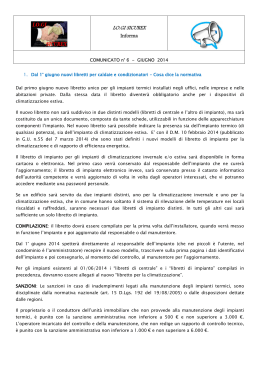 Comunicato Sicurezza Giugno 2014