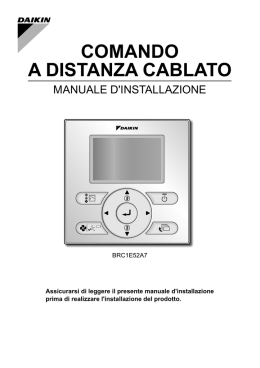 comando a distanza cablato