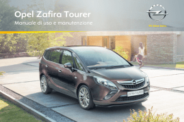 Opel Zafira Tourer - Manuale di uso e manutenzione