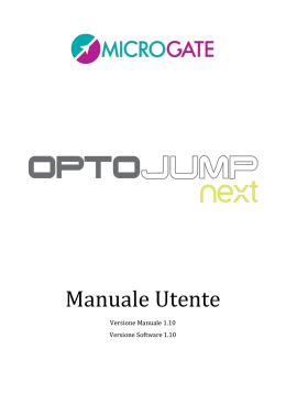 Manuale d`uso