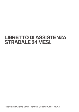 Libretto di AssistenzA strAdALe 24 Mesi.