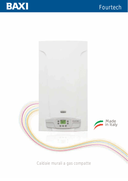 Manuale installazione Fourtech BAXI - Caldaie