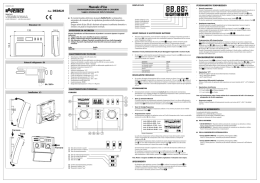 Manuale d`Uso