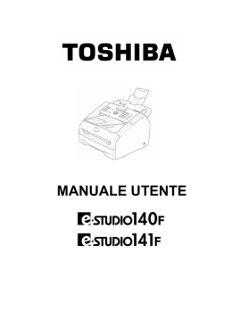 manuale e-studio140f e-studio141f
