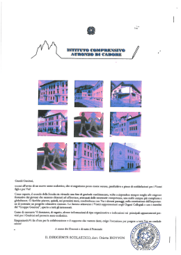 Informativa inizio anno scolastico 2015 2016.