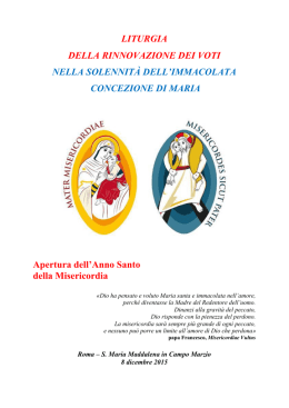 Scarica qui il libretto della celebrazione