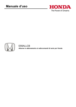 Manuale d`uso
