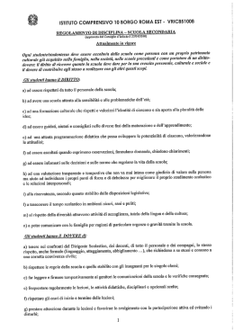 ISTlTUTO COMPRENSIVO 10 BORGO ROMA EST