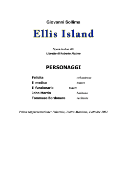 Ellis Island libretto.indd