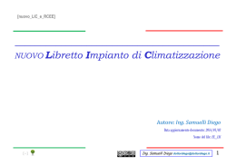 [nuovo_LIC_e_RCEE] NUOVO Libretto Impianto di Climatizzazione