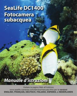 manuale dc1400 - Sealife Cameras
