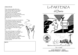 Partenza di Dario - Libretto