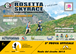rasura (so) - Sport Race Valtellina