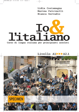 Io & l`Italiano - Mondadori Education