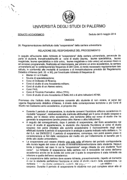 UNIVERSIT&Agrave; DEGLI STUDI DI PALERMO