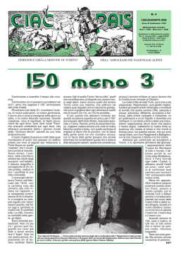 ciao pais 1 - Associazione Nazionale Alpini sezione di Torino