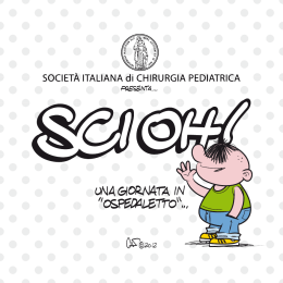 SCI OH! Web 2014 - Societ&agrave; Italiana di Chirurgia Pediatrica