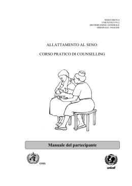 manuale OMS-UNICEF
