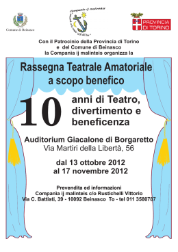 Libretto 2012el.cdr - Provincia di Torino