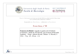 Francesca da Rimini / tragedia in quattro atti di Gabriele d`Annunzio