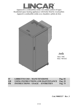 Scarica Libretto Tecnico