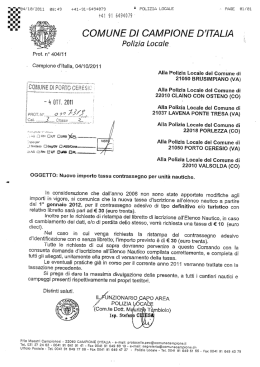 Istruzioni iscrizione elenco nautico