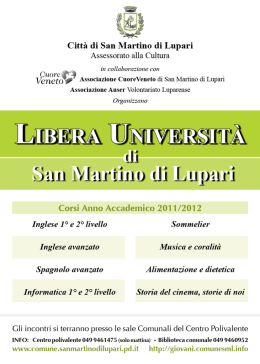 libretto corsi_1 - InformaGiovani San Martino di Lupari