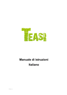 Manuale di istruzioni Italiano
