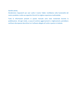 Manuale Tablet DND