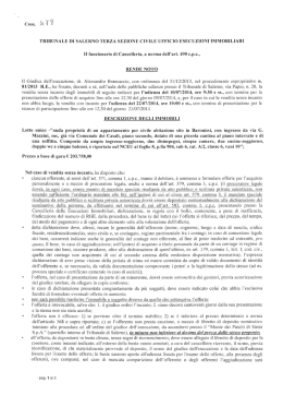 Senza titolo - Aste Giudiziarie Salerno