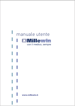 Manuale MilleWin