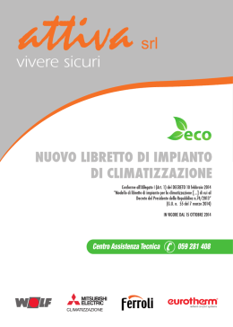 Nuovo Libretto d`impianto