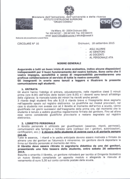Circolare n. 16