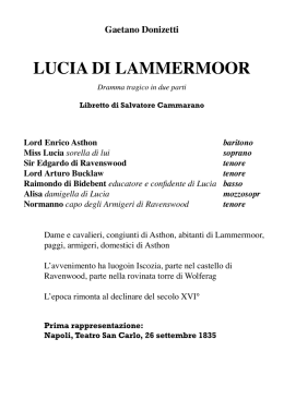 Lucia di Lammermoor