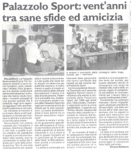 Palazzolo Sport - Sito Istituzionale del Comune di Paderno Dugnano