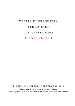 Libretto della Celebrazione