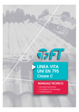 Scarica il manuale tecnico