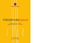 stradivari festival 2015 - programma completo