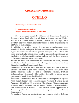 otello - Magia dell`opera