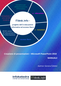 manuale - Presentazioni - Microsoft PowerPoint 2010