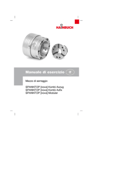 Manuale di esercizio