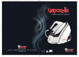 Vaporella Forever 1800 Eco Program