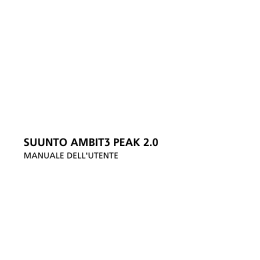 SUUNTO AMBIT3 PEAK 2.0