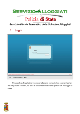 manuale istruzioni - Questure sul web