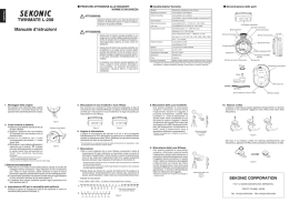 TWINMATE L-208 Manuale d`istruzioni