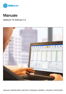 Scarica Manuale Uso - Safescan Shop Italia