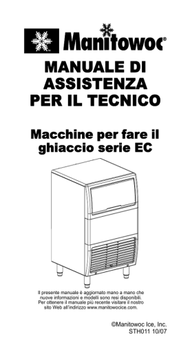 manuale di assistenza per il tecnico