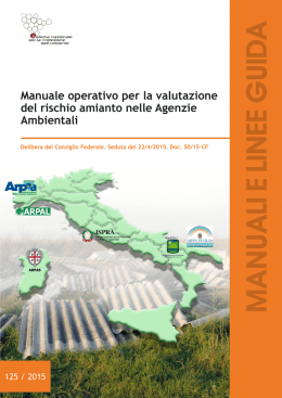 Manuale operativo per la valutazione del rischio amianto nelle