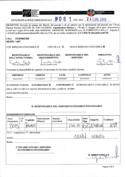 Liquidazione fattura ditta Edizioni Grafiche Manfredi