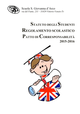 Regolamento Studenti 2015-2016